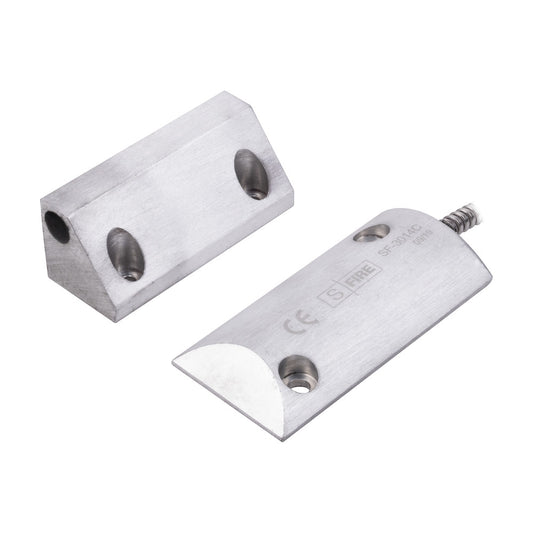 Magnetic Contact, NO Floor Applications, Heavy Duty, Supplied with 20' Shielded Cable