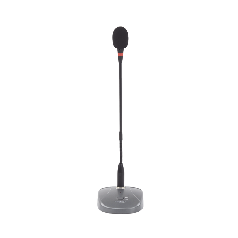 High Fidelity Desktop Microphone with Push-to-talk