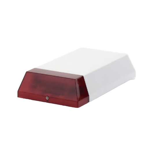 Kit of wireless siren to battery with duration of 2 years and universal transmitter