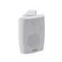 4'+1.5' Two Way Wall Mounted Speaker | 2.5W-20W | For 70/100V and 8ohm Audio Systems | ABS Body | Metal Grille and Bracket | White Color