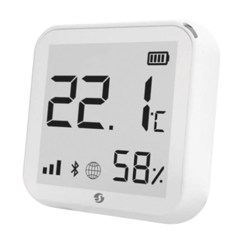 Humidity and Temperature Smart Sensor with 2-color screen / WIFI / Residential / Cloud P2P and local reading / Nest / Alexa