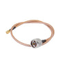 60 cm RF Cable RG-142/U type, with N Male and Reverse Polarity SMA Male connectors (up to 8 GHz).