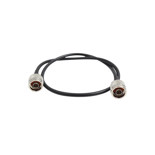 23.62" Jumper with RG-58U-SYS Cable, N Male Connectors