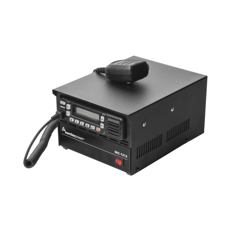 Cabinet for Radios NX-1700, NX-1800, NX-3720, NX-3820, Compatible with Power supply SEC1212 (Radio and source not included)