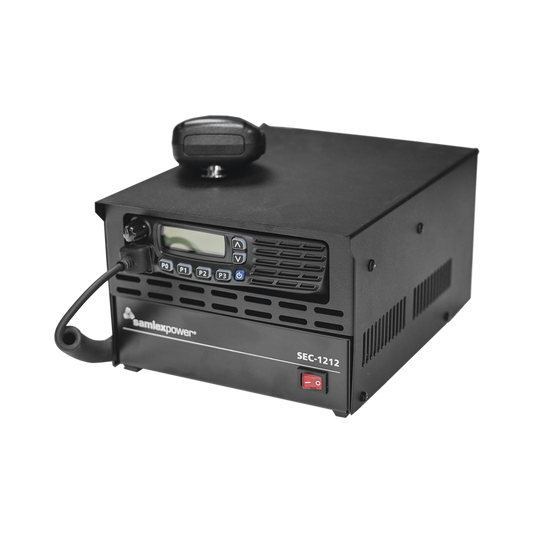 Enclosure for Radios ICOM Series 121/221/121S/221S/M compatible with SEC Power Supply (Radio and source not included)