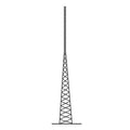 Self-Supporting tower 42 meters. SSV HEAVY DUTY Series.