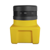 SubTerrain underground subwoofer, 10in Driver, 200 watts, 4&Omega; Yellow