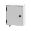 Outdoor Cabinet Box, Wall or Pole Mounting (13.97 x 15.98 x 6.69 in)