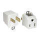Adapter 2 pieces polar to ground