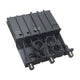 VHF SYSCOM Duplexer, 6 Cavities for 160-174 MHz, 50 Watt, 5 MHz Split, Reject Band, N Female connectors.
