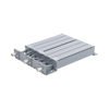 UHF SYSCOM Duplexer, 6 Cavities for 403-430 MHz, 50 Watt, 5 MHz Split, Reject Band, BNC Females.
