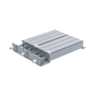 UHF SYSCOM Duplexer, 6 Cavities for 403-430 MHz, 50 Watt, 5 MHz Split, Reject Band, BNC Females.