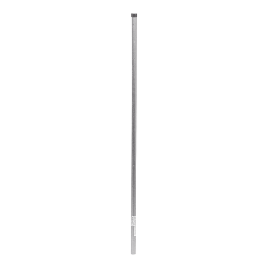 1.2 m Corner Post for Electrified Fence, Galvanized Tube Gauge 18 of 1" Diameter. Ideal for 5 Insulators (Not Included)