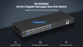 24-Port Gigabit Smart Cloud Managed Non-PoE Switch, Automatic Loop Prevention Ensures Service Continuity