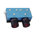 Dual Isolator for 118-174 MHz, 70 dB isolation, Tunable on ± 4 MHz, up to 100 Watt.