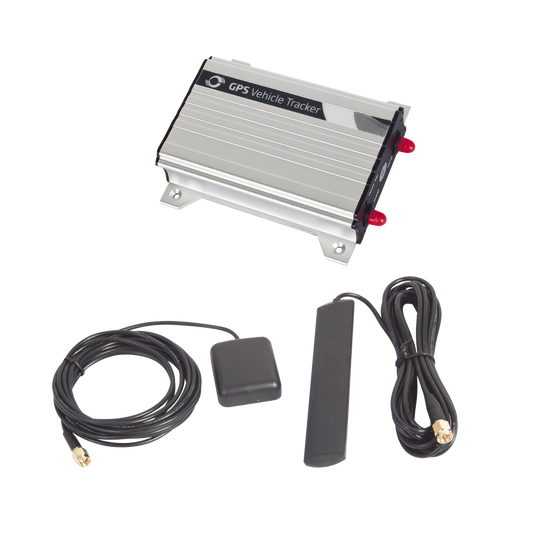 3G Tracker with External Antennas With Option to Connect a Photographic Camera And Audio accessories.