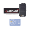 KIT Radio 4G LTE IP67 SUBMERSIBLE with Top Display / Rough Use / Qualcomm Processor, NXRADIOTERMINAL license and SIM 1 year AT&T service