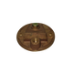 Round Base for lightning rod.