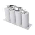 UHF Band Pass / Band Reject Duplexer, 400-470 MHz, 4 Cavities (4" Diameter) 5 MHz, 250 Watt, N Females.