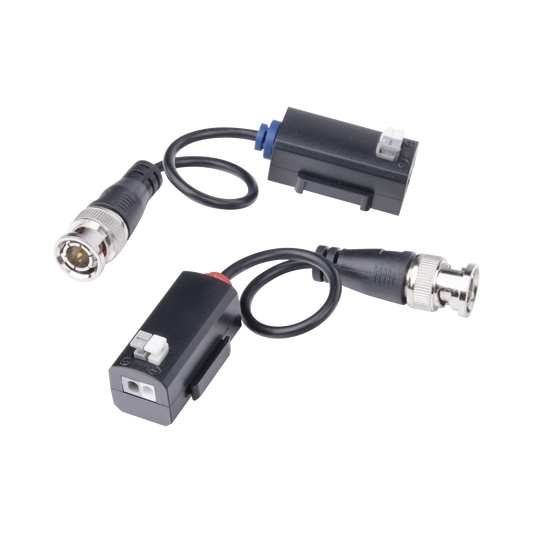 Transceiver Kit (Baluns) TurboHD Up to 4K HD-TVI / HD-CVI / AHD /CVBS/ COAXITRON/ AUDIO BY COAXITRON/With Shielded RF Cable.