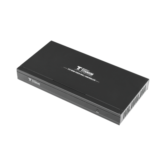 2 x 2 VIDEOWALL controller / Distributes video from 1 HDMI input to 4 screens / 1080p resolution at 60 Hz. / 3.5mm audio output / Full screen mode or clone mode / Very Easy to create a Video Wall