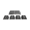 HDMI Splitter and Extender Kit (Extender Splitter) / Splits 1 HDMI Source to 4 Screens / Extends the HDMI signal up to 40 m / 1080P Resolution @ 60 Hz / Cat 6/6a/7 / Zero Latency / Loop Output on Tx / IR / Power only the Tx (PoC).