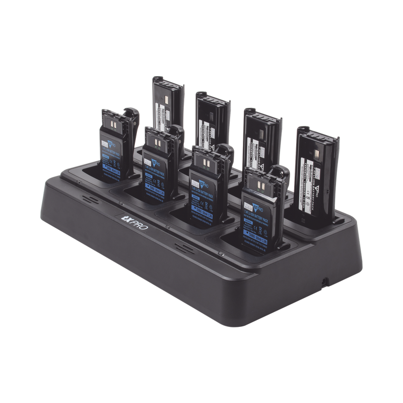 Cargador de escritorio de 8 vías, química dual rápida, alternativa a los cargadores KSC-31, KSC-35, KSC-43K
