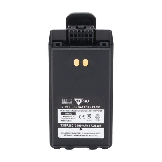 7.2 Vdc at 2400 mAh Li-Ion Battery for Portable Radios IC-F1100 / 2100D
