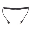 Cable for Kenwood mobile radio microphones with 8-pin RJ45 connector compatible for TX2000 Microphone
