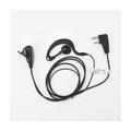 Microphone - adjustable ear clip headset for ICOM IC-F11/ 14/3021/ 3013/ 3103/ 3003/ 1100D/2100D