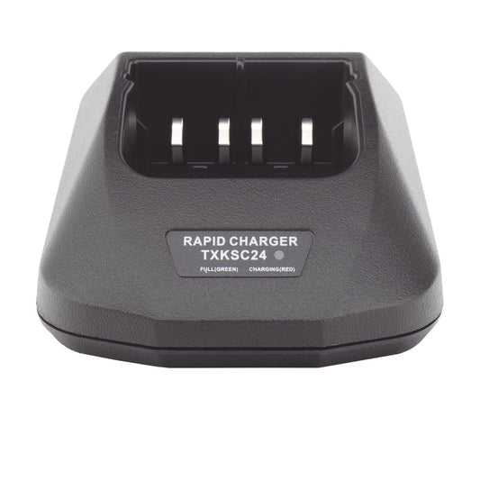 Rapid Desktop Charger for Kenwood Radios: TK2100, TK3100, TK2102A, TK3102A