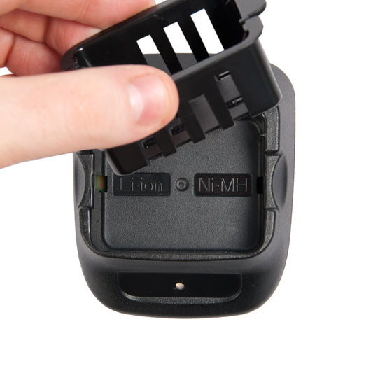 Desktop Charger, Rapid Dual Chemistry, for Batteries KNB29N (Ni-MH), KNB65L (Li-Ion), KNB63L (Li-Ion) KNB45L (Li-Ion),KNB69L (Li-Ion),  Similar to KSC-31, KSC-43K Chargers