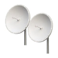Kit of 2 Antennas Extended Frequency, 4.8 - 6.5 GHz, 28 dBi, N-Male Connectors, Ideal for WISP