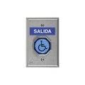 Exit Button With Multiple Spanish Labels