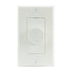 Volume control knob, 100 watts, impedance matching, decor style faceplate, almond/ivory/white included