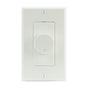 Volume control knob, 100 watts, impedance matching, decor style faceplate, almond/ivory/white included