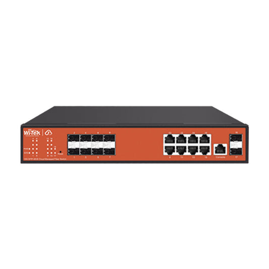 WI-CGS5018 Cloud Switch with 8 Gigabit Ports and 10 Gigabit SFP Slots (L2)