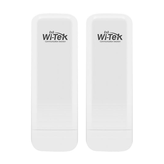 Wireless Transmitter Kit, up to 3.1 miles (5km) ideal for video surveillance, 5 GHz, up to 300Mbps, 13dBi, IP65, Plug and Play, 60° Beamwidth, Cloud management.