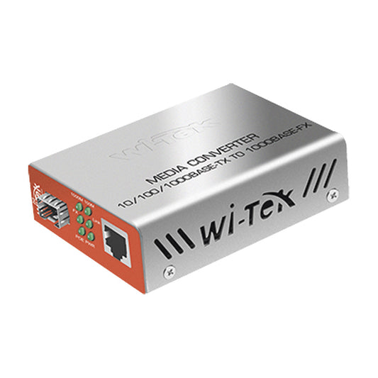 Media Converter / 1 RJ45 100/1000 Mbps PoE Out 802.3af/at Port / 1 SFP 1000Mbps Port / Up to 25 Km