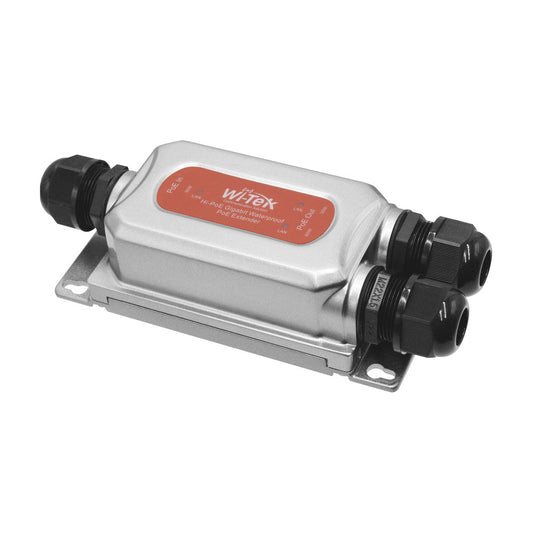 Outdoor PoE Extender/Splitter with Dual PoE Outputs (60W & 30W) and IP68-Rated Protection