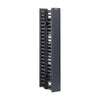 NetRunner™ Vertical Dual-Sided Manager, for Open Rack, 45RU, 4.9 in. Wide, Black