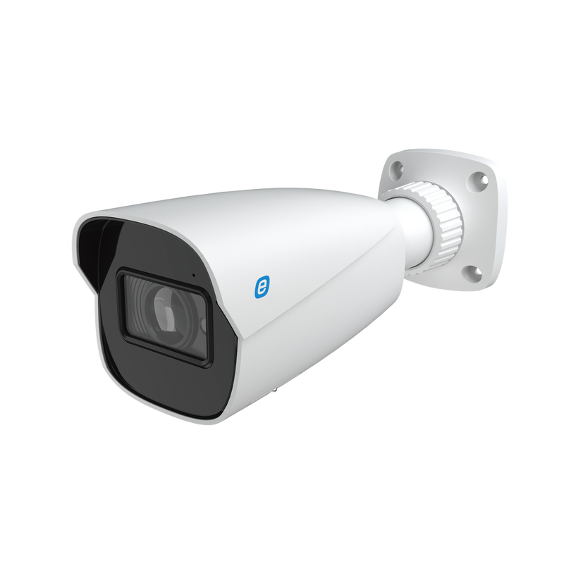 4 MP IP Bullet Camera / POE / 98ft (30m) IR / WDR / Micro SD / IP67 / 2.8 mm - 12 mm Motorized Lens / Cloud Video Recording / Metal