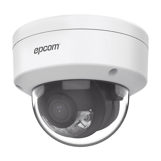 4MP IP Dome Camera / 2.8 mm Lens / SENSEPLUS LITE / COLORPLUS / H.265+ / IP67 / 30m White Light