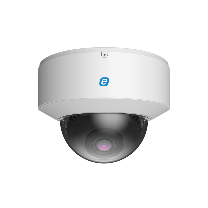 Dome IP 8 MP / POE / 100 ft IR / WDR (120dB) / Micro SD / IP67 / IK10 / 2.8 mm Lens / Cloud Video Recording / Metal