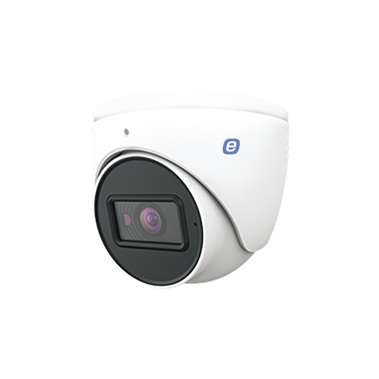 IP Turret 4MP / POE / 164ft (50m) IR / WDR (120dB) / Micro SD / IP67 / 2.8 mm - 12 mm Motorized Lens / Integrated Microphone / Cloud Video Recording / Metal