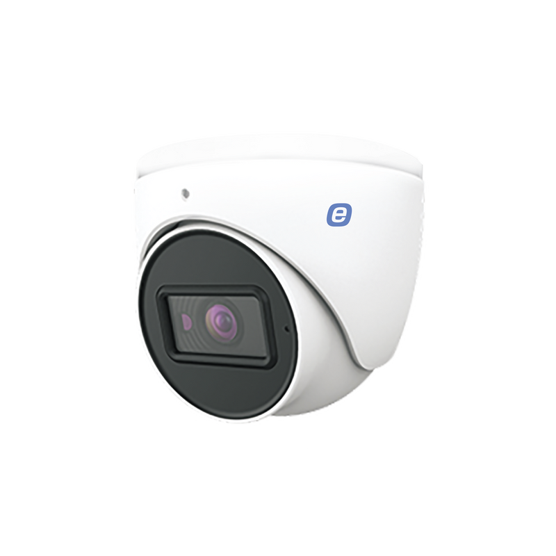 IP Turret 4MP / POE / 164ft (50m) IR / WDR (120dB) / Micro SD / IP67 / 2.8 mm - 12 mm Motorized Lens / Integrated Microphone / Cloud Video Recording / Metal