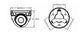 Analog Vandalproof Dome, 2.8 mm with Built-in Microphone for EPCOM Mobile DVRs XMR Series
