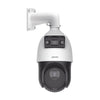 4 Megapixel IP PTZ Dome with 4 Megapixel Panoramic Camera / 25X Zoom / 100 m IR / IP66 / WDR / PoE+ / Audio Input-Output and Alarm / Ultra Low Illumination / MicroSD