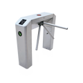 (New Design) Bidirectional Industrial Turnstile, Stainless Steel, Supports Proximity Reader