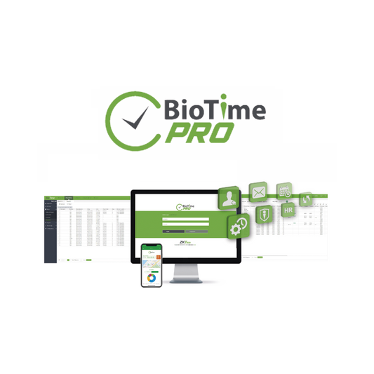 BIOTIMEPRO Web-Based Time And Attendance Management Software 5 Additional device License
